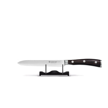 Wusthof - Ikon Tomatenmes met kartel 14 cm - Houten handvat Tomatenmes Wusthof 