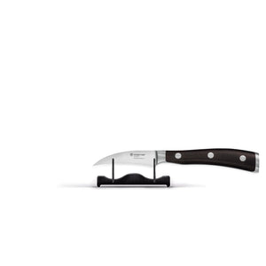 Couteau à tourner Wusthof - Ikon 7 cm - Manche en bois