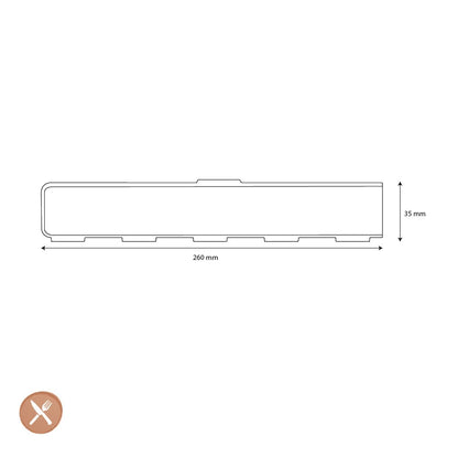 Wusthof - Magnetische Mesbeschermer 26 cm Messenbeschermer Wusthof 