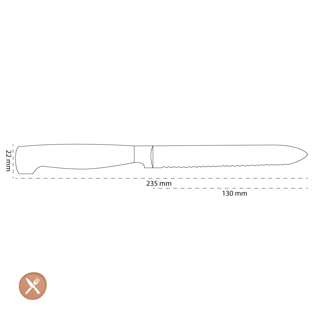 Zwilling - 4 Star Universeel mes 130 mm Zwilling 